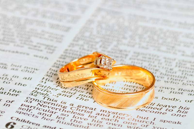 Inscripción de matrimonio en el Registro Civil